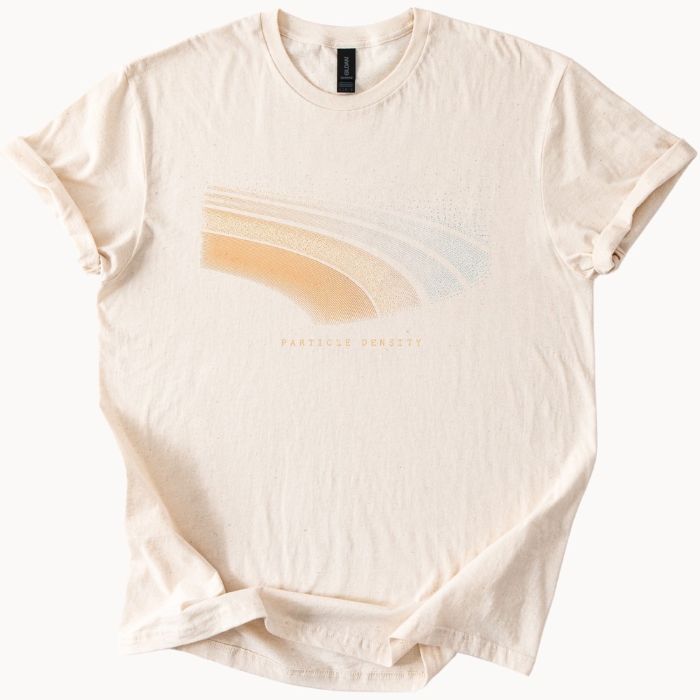 Particle Density Dissolving Arc Science Tee